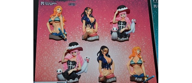 「ONE PIECE」の女性キャラをかたどったアイテムも多数販売