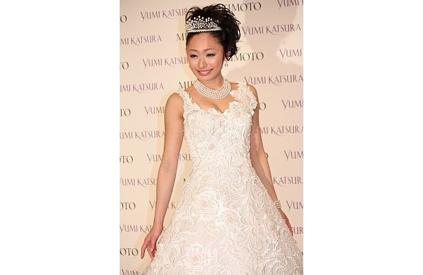 「現役を引退して、その時がくれば、桂由美先生がデザインしたドレスを着て結婚式をしたいな」