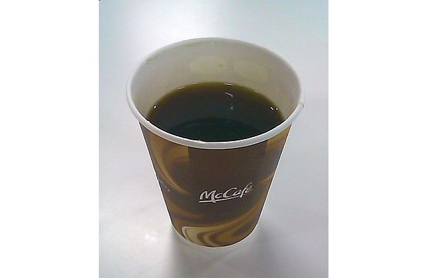 マクドナルドでリニューアルされたレギュラーコーヒーのプレミアムローストコーヒー
