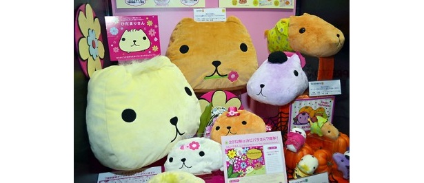 人気の「カピバラさん」グッズがたくさん！