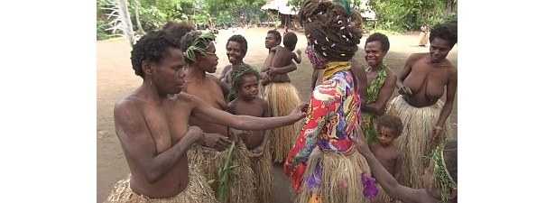 異民族の女性に囲まれるコフネコ