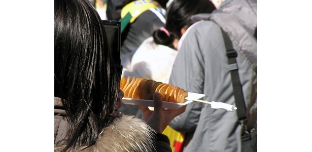 写メを撮るお客さんも！