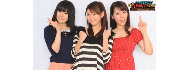 新人アイドル3人の部屋の様子をのぞける「初代パチドル決定戦」