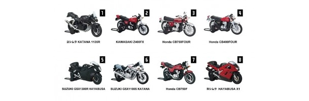 バイクファンにはたまらないラインナップ