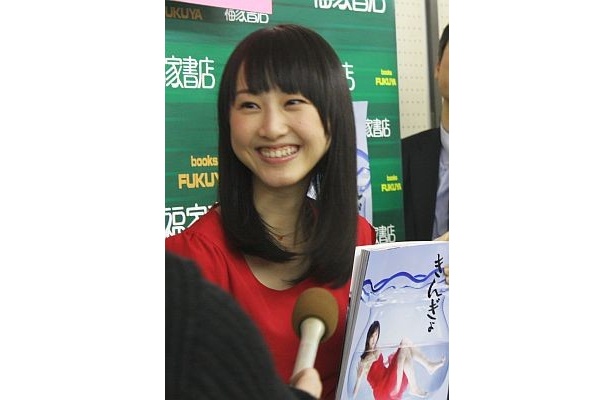 キュートな笑顔