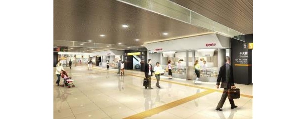 エキュート立川、改札内に新店舗でますます便利に！