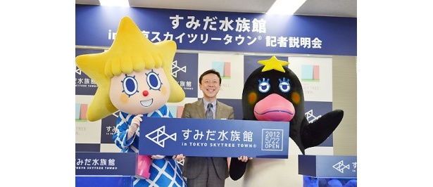 水族館には見せ方にこだわった展示ブースが多数設置されている