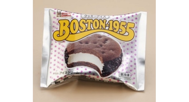 2003年までミスタードーナツデ販売し、大人気だった「クッキーアイス BOSTON 1955」もデザートに