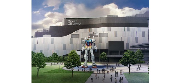 実物大ガンダム立像昼のイメージ