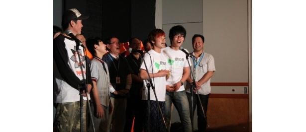 愛知県の地元芸人サムタイムズはチョイ役出演をアピール！