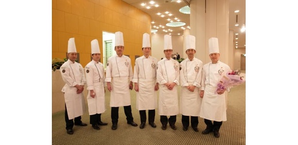「第23回世界料理オリンピック」に出場する7人のシェフ