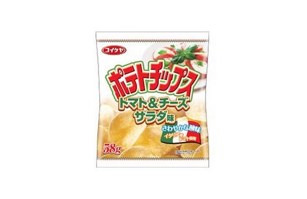 「コイケヤポテトチップス トマト＆チーズサラダ味」は4月16日(月)発売