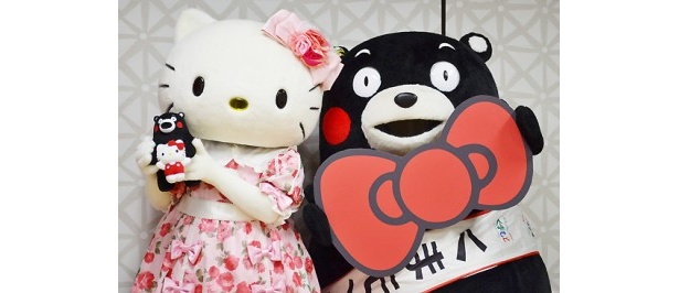【写真】ハローキティ×くまモンのコラボグッズも続々発売予定！