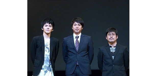 3人で映画をアピール