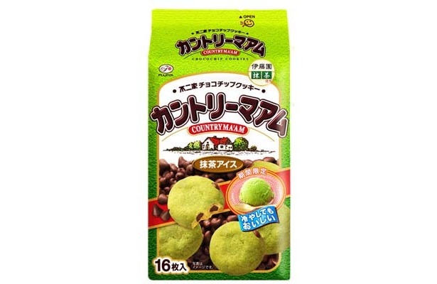 【写真】「カントリーマアム(抹茶アイス)」(315円)