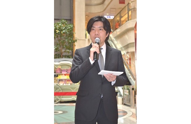 日本コカ・コーラフランチャイズ・オペレーションズ・ベンディング事業部の仁科尚文マネジャー