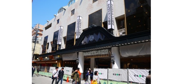 4/4現在はまだ工事中だが外観もほぼ完成