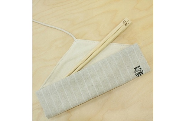 まこ箸と箸袋のセット(2300円)