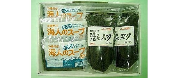 活きモズク・スープセット(2350円)