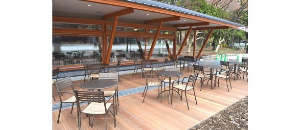 店舗の周辺には観葉植物が植えられる予定