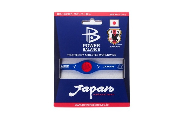 「POWER BALANCE」サッカー日本代表チーム オフィシャルモデル（4200円）