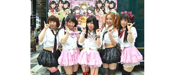 「めろでぃリアン」をはじめ、多数のアイドルユニットがライブを披露！