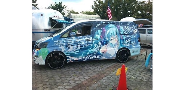 ニコ動で人気の初音ミクがモチーフ