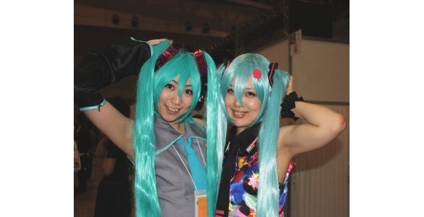 やはりコスで目立ったのは初音ミクだった