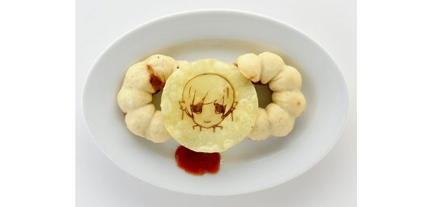 ドーナツ好きの忍らしいメニュー「忍と奪い合え！ドーナツ餃子」(660円)