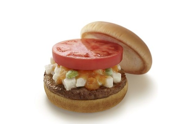 モス×「スッキリ!!」がコラボした“塩糀バーガー”が発売！決め手は贅沢なダブルソース