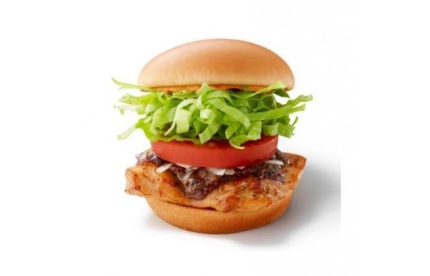 第3弾ピリ辛”フルーツ味噌”チキンバーガー