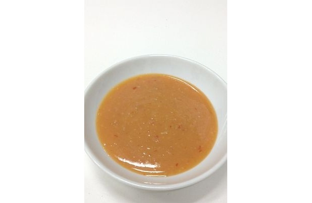 塩糀ソースは西京味噌とかんずりで、ふくよかなうま味が特徴