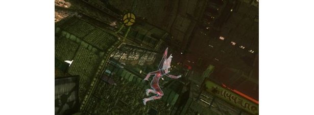 「GRAVITY DAZE/重力的眩暈：上層への帰還において、彼女の内宇宙に生じた摂動」ゲーム内画像