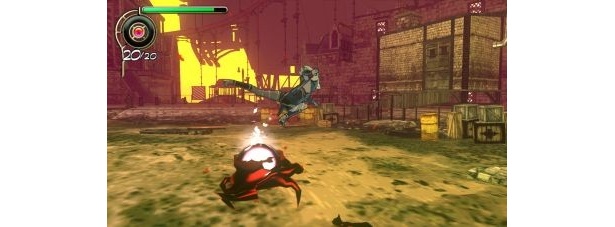 「GRAVITY DAZE/重力的眩暈：上層への帰還において、彼女の内宇宙に生じた摂動」ゲーム内画像
