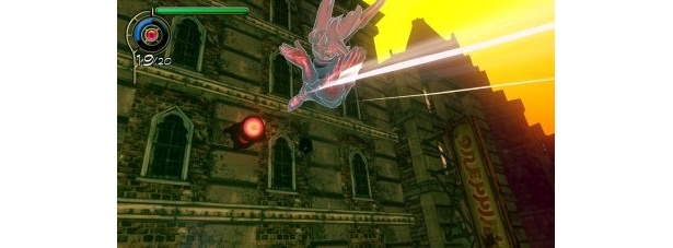 「GRAVITY DAZE/重力的眩暈：上層への帰還において、彼女の内宇宙に生じた摂動」ゲーム内画像
