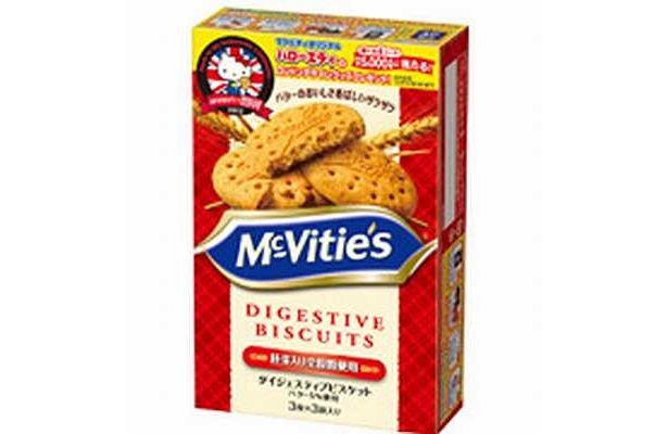 キャンペーン対象商品「マクビティ　ダイジェスティブビスケット」(158円)