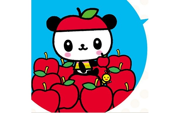 リンゴにこだわりを持つパンダ「パンダップル」