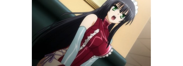 黒髪と巨乳が特徴的な吸血忍者のセラフィム(通称：セラ)