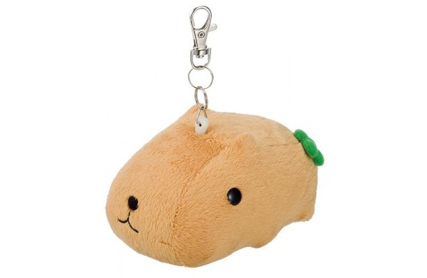 「カピバラさん ぬいぐるみパスホルダー」(998円)