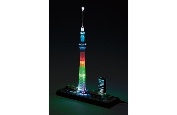 画像1 8 天空や街並みをリアルに再現した東京スカイツリー建築模型発売 ウォーカープラス