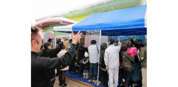 3/24に東北道上りの岩手山サービスエリアで行われた耳カーイベント