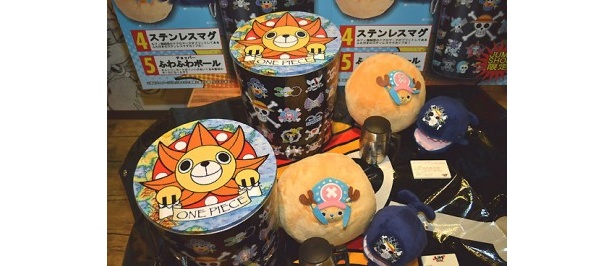 「週刊少年ジャンプ」の特設ショップでは「ONE PIECE」のオリジナルグッズが発売
