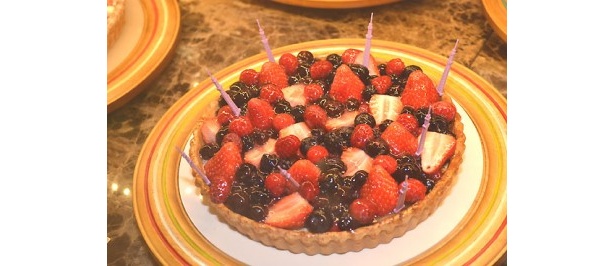旬のフルーツをふんだんに使ったケーキが勢ぞろい