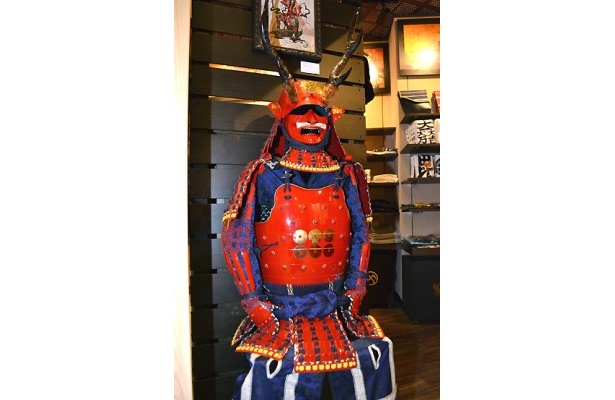 真田幸村の甲冑が展示された店舗もあり