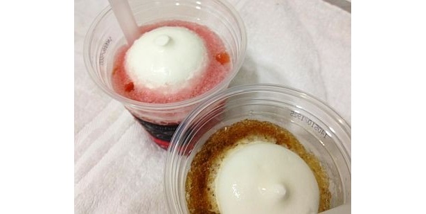レンジでチンすると上のミルクもよりクリーミーに見える。美味しそう！