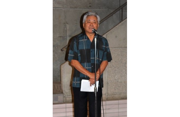 「おきなわ文庫」の執筆者の1人、上江洲均氏