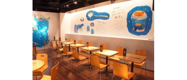 「PARTHENO CAFE」店内