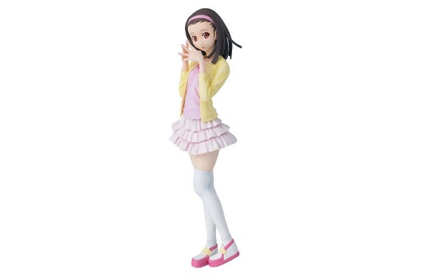前髪を上げてイメチェンした千石撫子