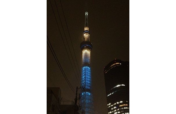 画像1 5 先端までくっきり 東京スカイツリーが幻想的な初点灯 ウォーカープラス