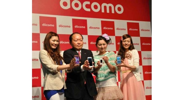 全機種Android4.0 docomo 2012夏モデル新商品・新サービス発表会